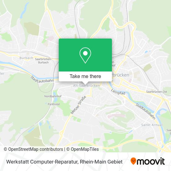 Werkstatt Computer-Reparatur map