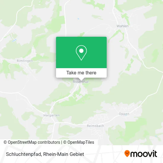 Карта Schluchtenpfad