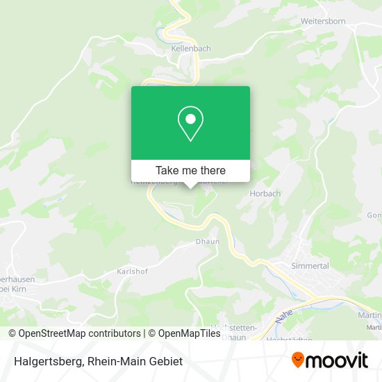 Карта Halgertsberg