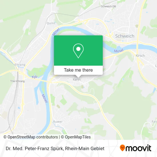 Карта Dr. Med. Peter-Franz Spürk