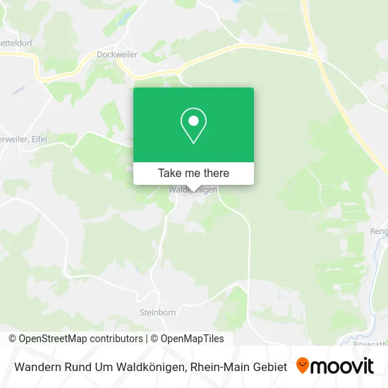 Карта Wandern Rund Um Waldkönigen