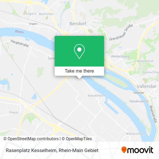 Карта Rasenplatz Kesselheim