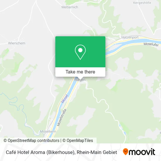 Карта Café Hotel Aroma (Bikerhouse)