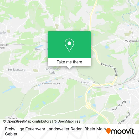 Карта Freiwillige Feuerwehr Landsweiler-Reden