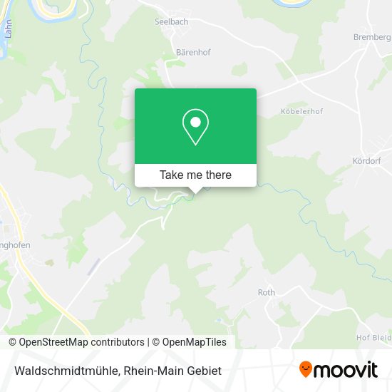 Карта Waldschmidtmühle