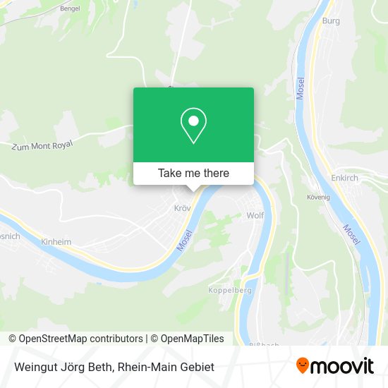 Карта Weingut Jörg Beth