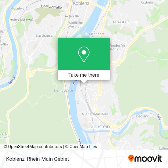 Карта Koblenz