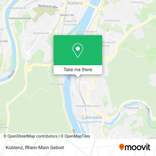 Карта Koblenz