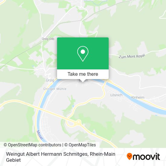 Карта Weingut Albert Hermann Schmitges