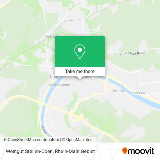 Карта Weingut Steilen-Coen