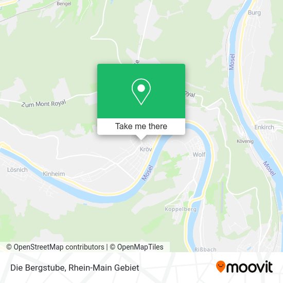 Карта Die Bergstube