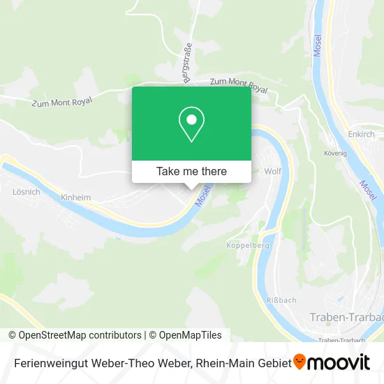 Карта Ferienweingut Weber-Theo Weber