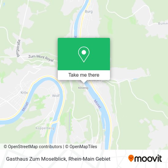 Карта Gasthaus Zum Moselblick