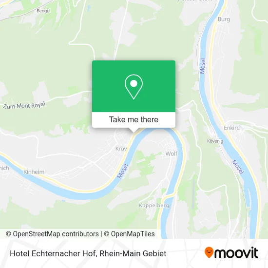 Карта Hotel Echternacher Hof