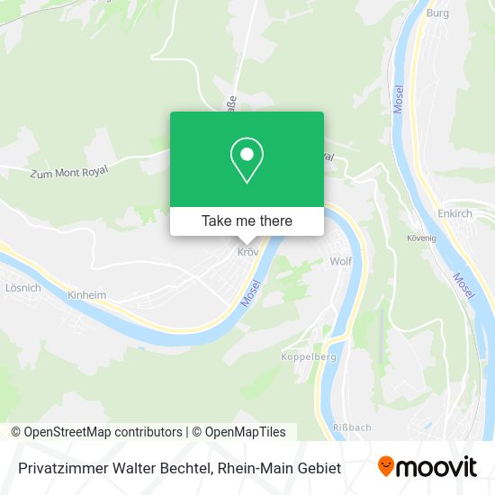 Карта Privatzimmer Walter Bechtel
