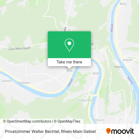 Карта Privatzimmer Walter Bechtel