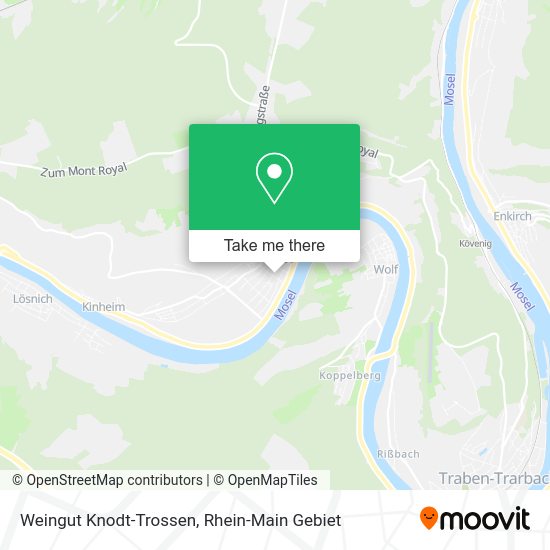 Карта Weingut Knodt-Trossen