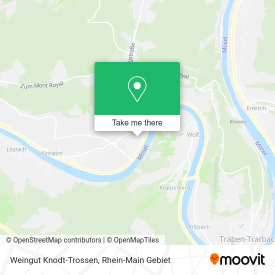 Карта Weingut Knodt-Trossen