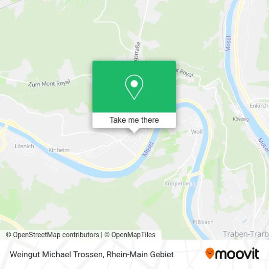 Карта Weingut Michael Trossen