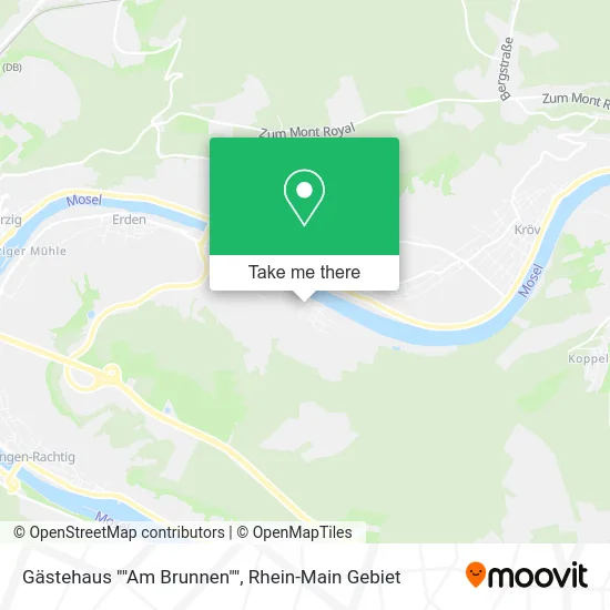 Карта Gästehaus ""Am Brunnen""