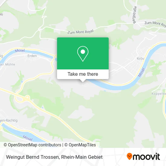 Карта Weingut Bernd Trossen