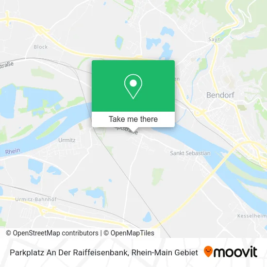 Карта Parkplatz An Der Raiffeisenbank