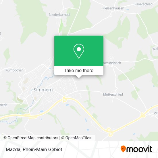 Mazda map