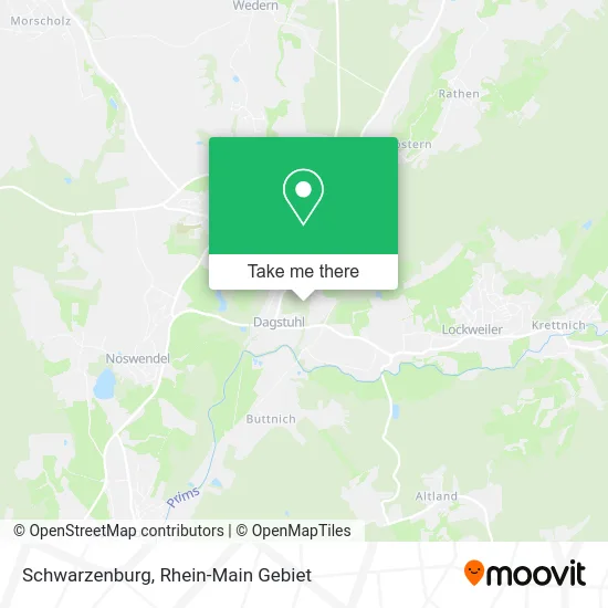 Карта Schwarzenburg