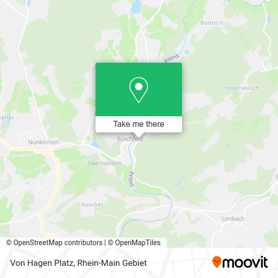 Карта Von Hagen Platz