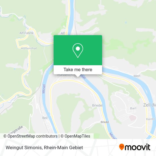 Карта Weingut Simonis