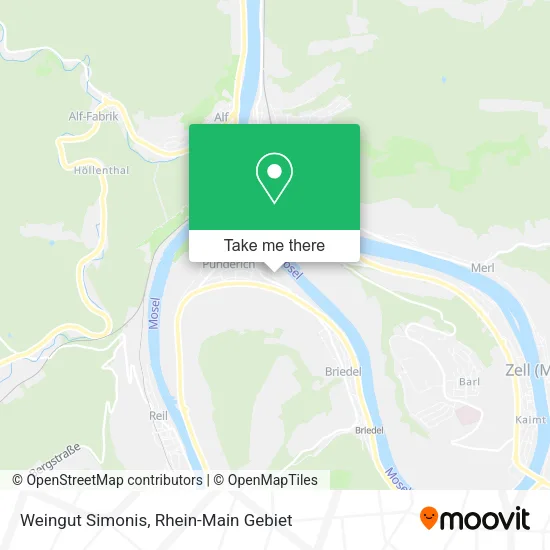 Карта Weingut Simonis