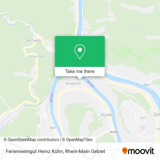 Карта Ferienweingut Heinz Kühn
