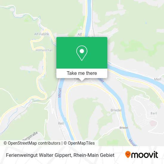 Карта Ferienweingut Walter Gippert