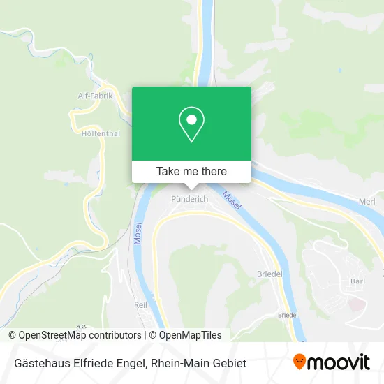 Карта Gästehaus Elfriede Engel