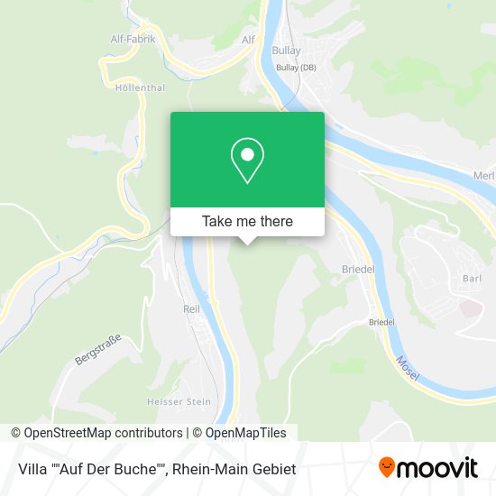 Карта Villa ""Auf Der Buche""