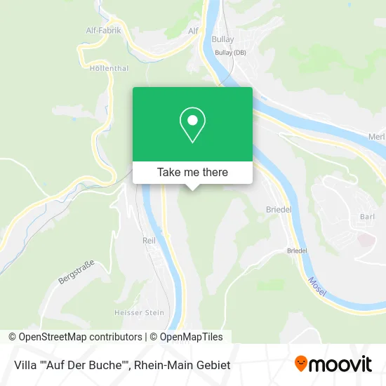 Карта Villa ""Auf Der Buche""