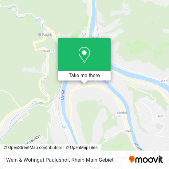 Карта Wein & Wohngut Paulushof
