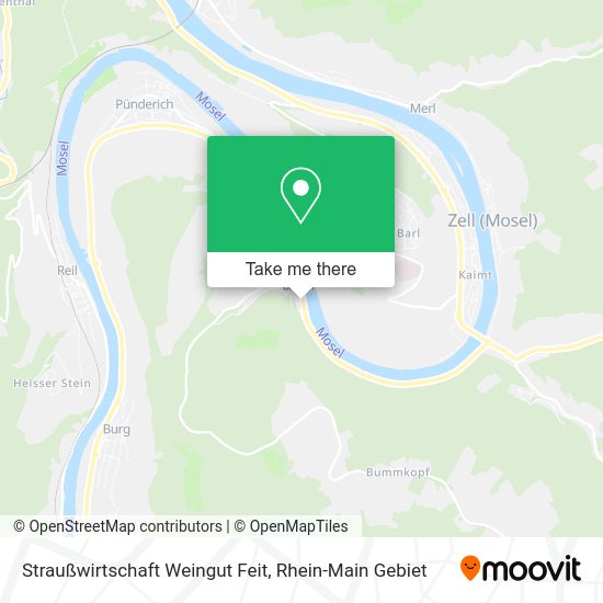 Карта Straußwirtschaft Weingut Feit