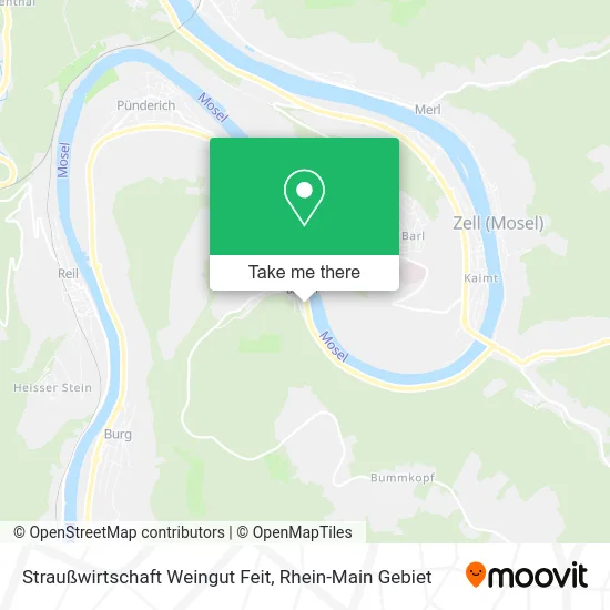 Карта Straußwirtschaft Weingut Feit