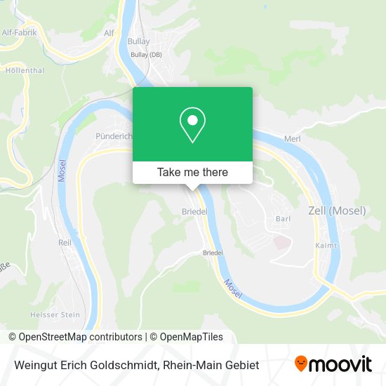 Карта Weingut Erich Goldschmidt