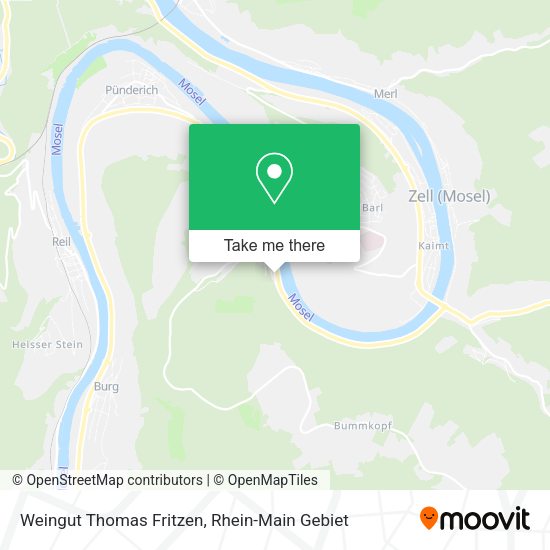 Карта Weingut Thomas Fritzen