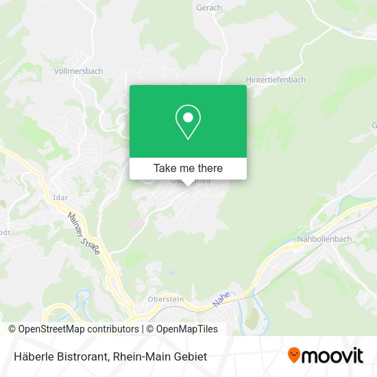 Карта Häberle Bistrorant