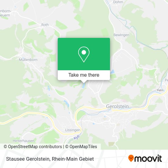 Карта Stausee Gerolstein