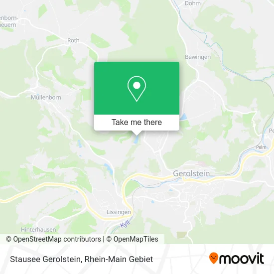 Карта Stausee Gerolstein