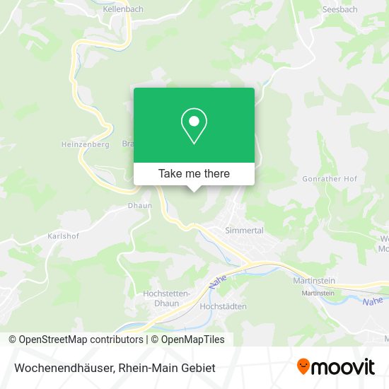 Карта Wochenendhäuser