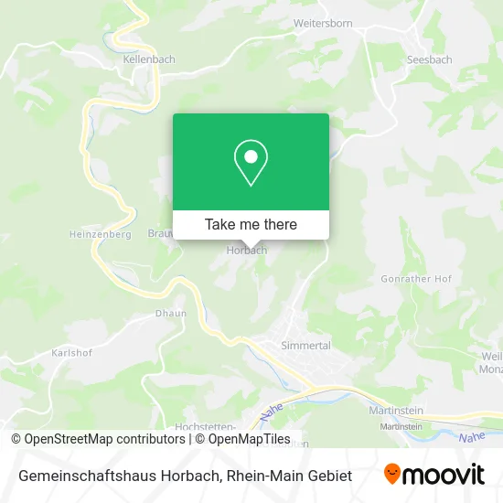 Карта Gemeinschaftshaus Horbach