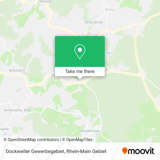 Карта Dockweiler Gewerbegebiet