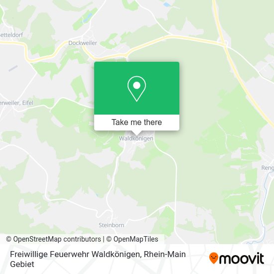 Карта Freiwillige Feuerwehr Waldkönigen