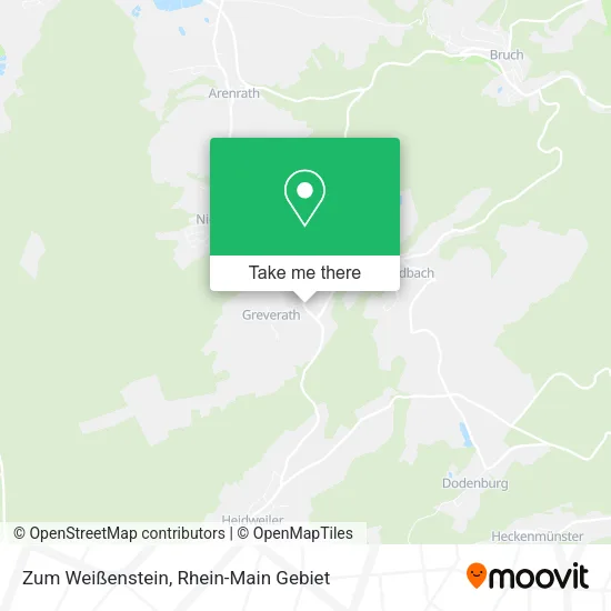 Карта Zum Weißenstein