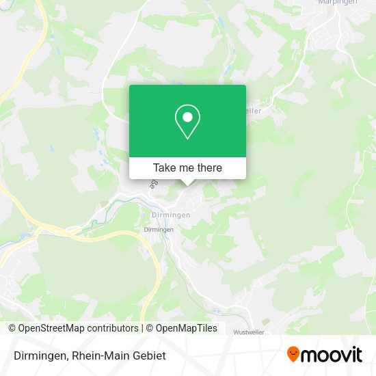 Карта Dirmingen